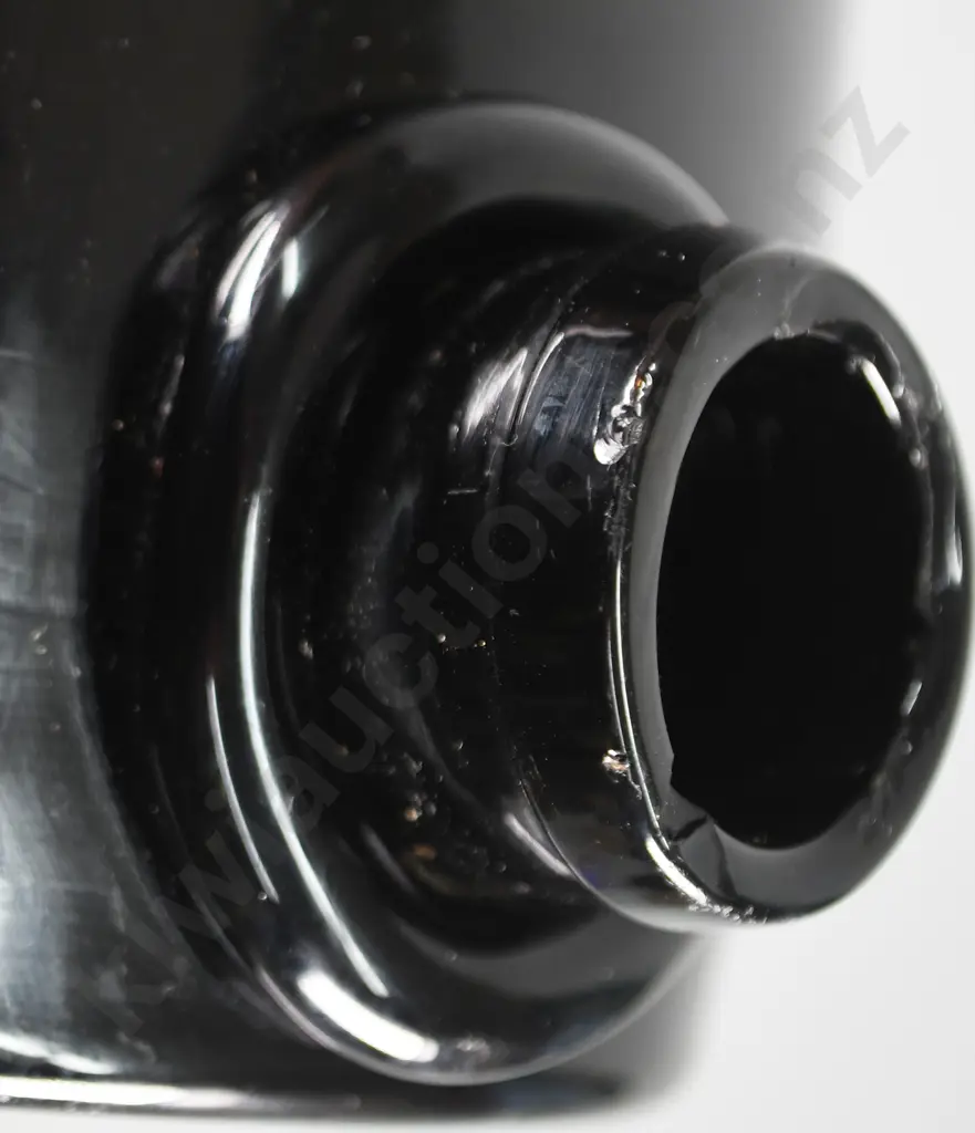 LARGE BACK BAR FREE BLOWN DISPENSING BOTTLE Image 1++