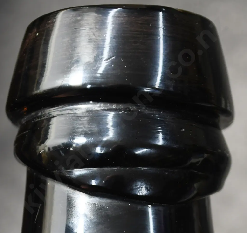 LARGE BACK BAR FREE BLOWN DISPENSING BOTTLE Image 1++