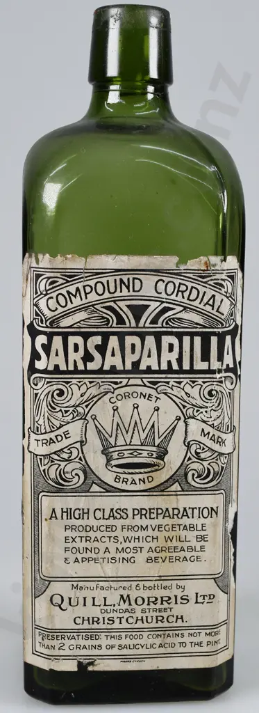 QUILL MORRIS LABELLED CORDIAL Image 1++