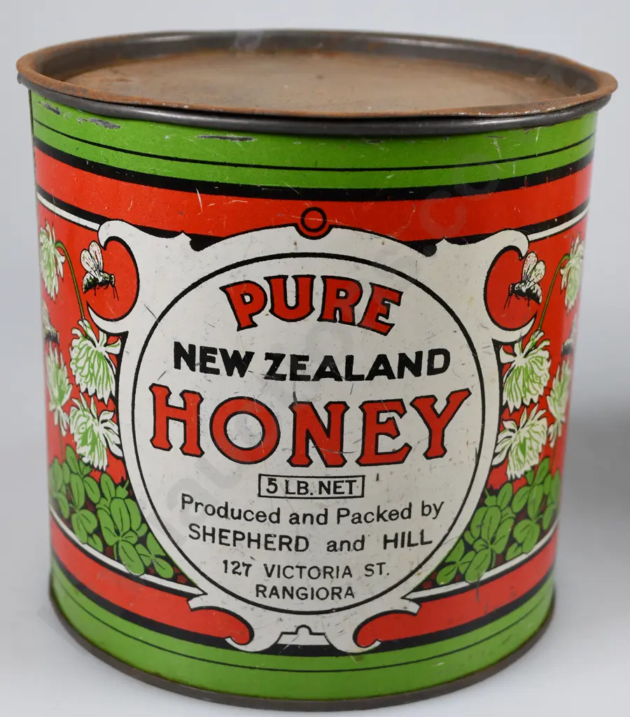 NZ HONEY TINS & POTTLE Image 1++