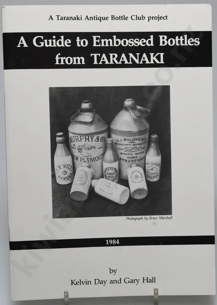 A GUIDE TO EMBOSSED BOTTLES FROM TARANAKI Image 1++
