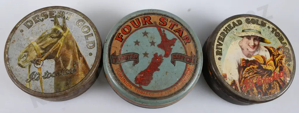 NEW ZEALAND TOBACCO TINS Image 1++
