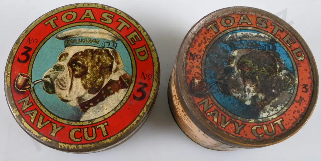 BULLDOG NEW ZEALAND TOBACCO TINS Image 1++