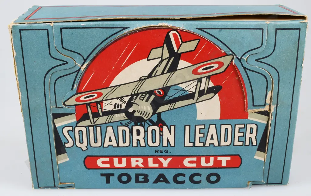 SQUADRON LEADER TOBACCO SHOP COUNTER DISPLAY BOX Image 1++