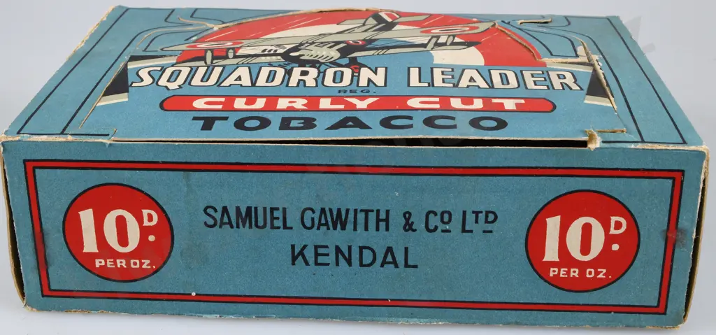 SQUADRON LEADER TOBACCO SHOP COUNTER DISPLAY BOX Image 1++
