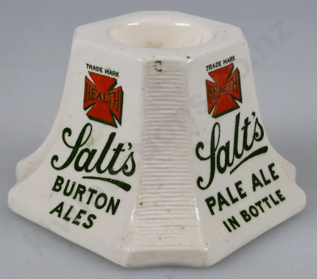 SALT'S PALE ALE CERAMIC VESTA HOLDER STRIKER Image 1++