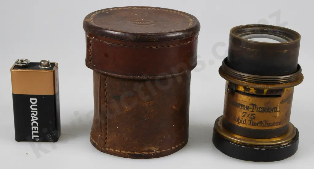 THORNTON PICKARD 7X5 RUBY RAPID RECTILINEAR CAMERA LENS Image 1++