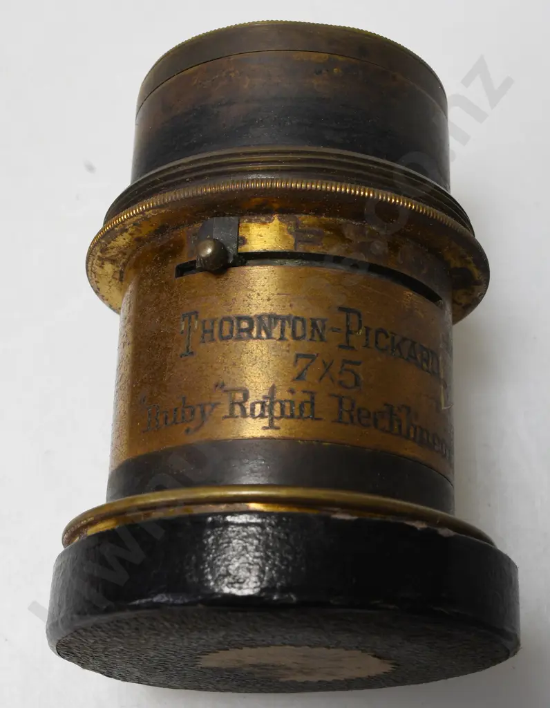 THORNTON PICKARD 7X5 RUBY RAPID RECTILINEAR CAMERA LENS Image 1++