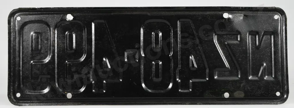 NEW ZEALAND NUMBER PLATE 1925 - 1926 Image 1++