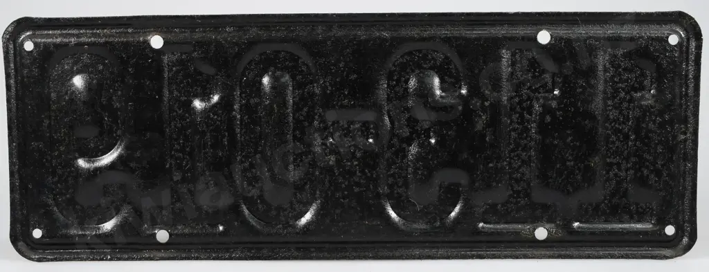 NEW ZEALAND NUMBER PLATE 1926 - 1927 Image 1++