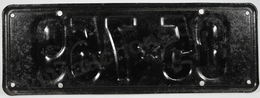 NEW ZEALAND NUMBER PLATE 1927 - 1928 Image 1++