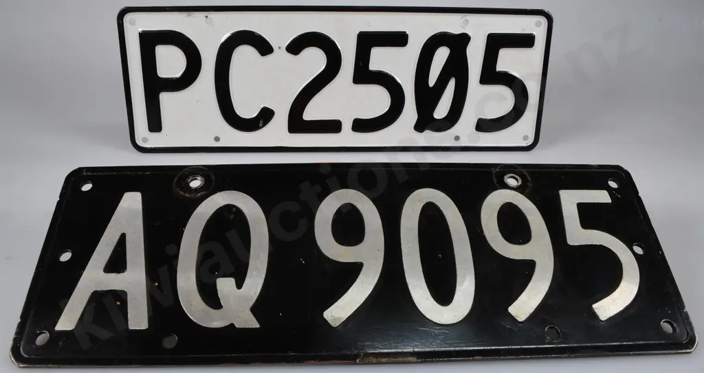 NEW ZEALAND NUMBER PLATE 1966 - Today Image 1++