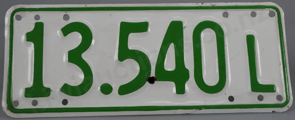 NEW ZEALAND NUMBER PLATE MOTOR CYCLE LEARNER Image 1++