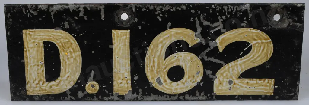 DUNEDIN NUMBER PLATE PRE 1925 Image 1++