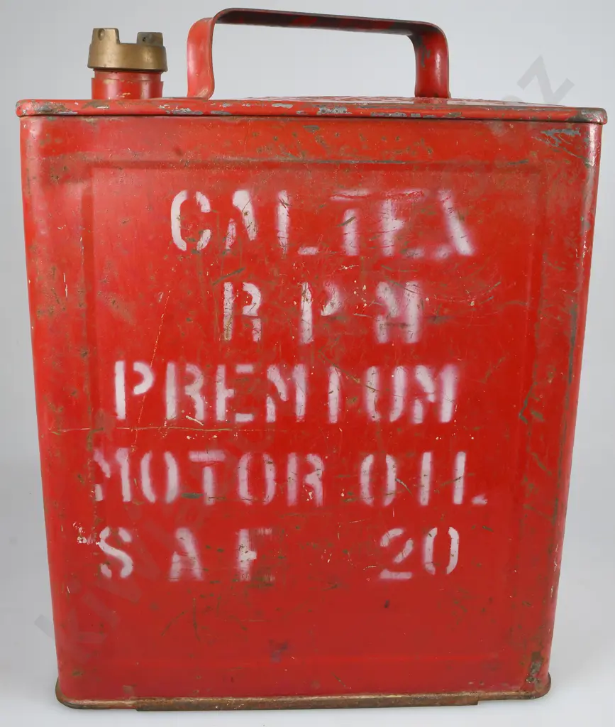 CALTEX RPM PREMIUM MOTOR OIL 1 GAL TIN Image 1++