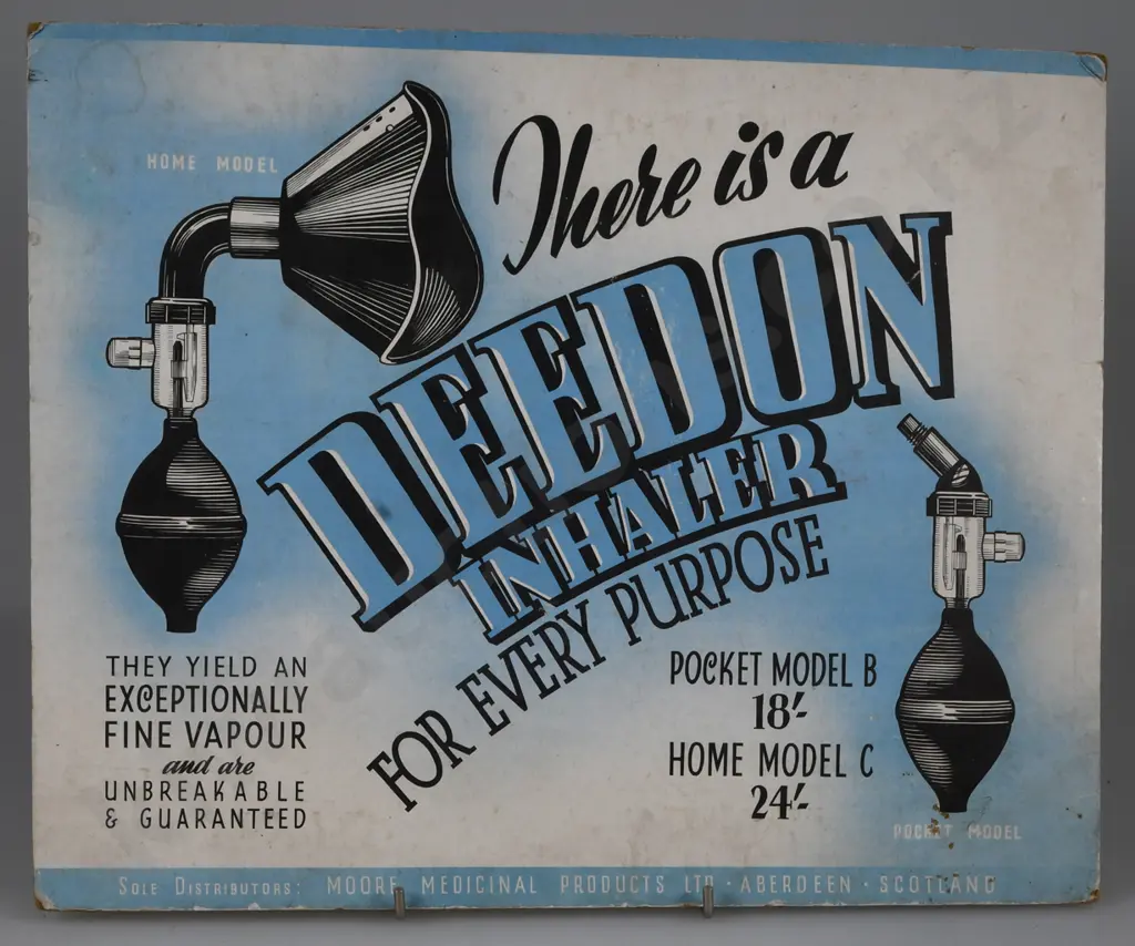 CHEMIST TRADE COUNTER ADVERTISING CARD SIGNS Image 1++