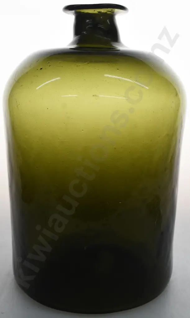 EARLY FREE BLOWN GLASS APOTHECARY BOTTLE Image 1++