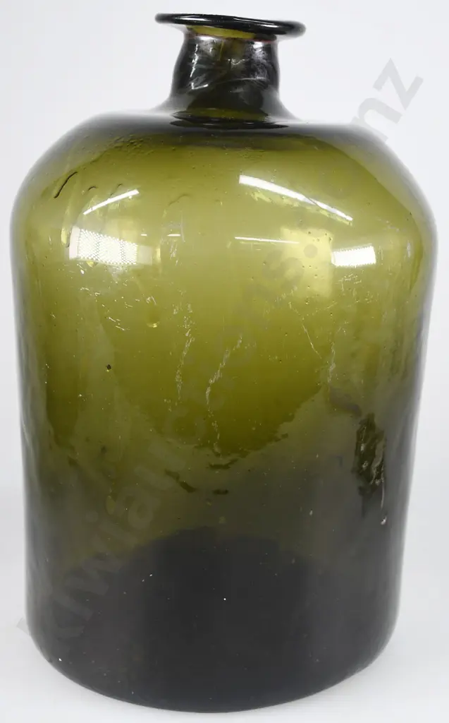 EARLY FREE BLOWN GLASS APOTHECARY BOTTLE Image 1++