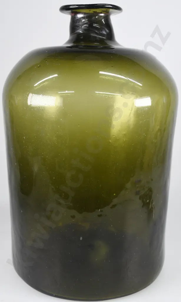 EARLY FREE BLOWN GLASS APOTHECARY BOTTLE Image 1++