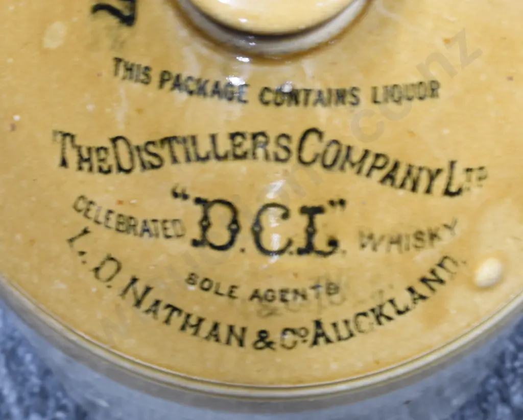 THE DISTILLERS COMPANY NATHAN AUCKLAND STONE JAR Image 1++
