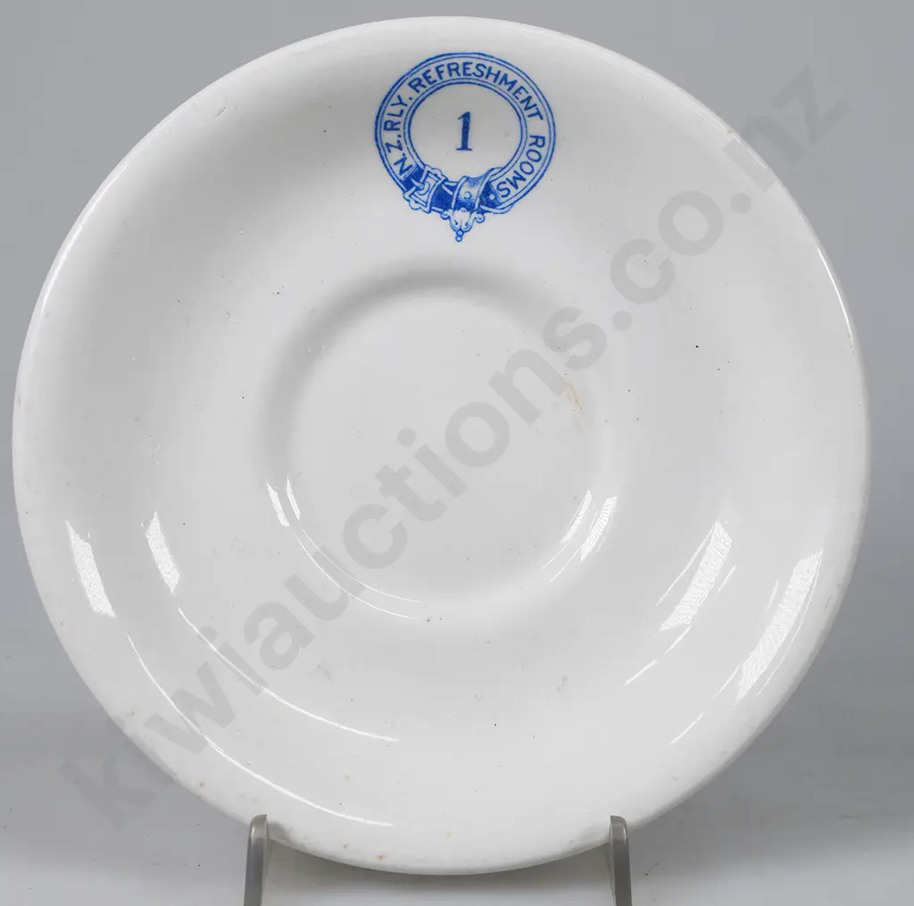 NZ RAILWAY REFRESHMENT ROOMS WHANGAREI NUMBER 1 SAUCER Image 1++