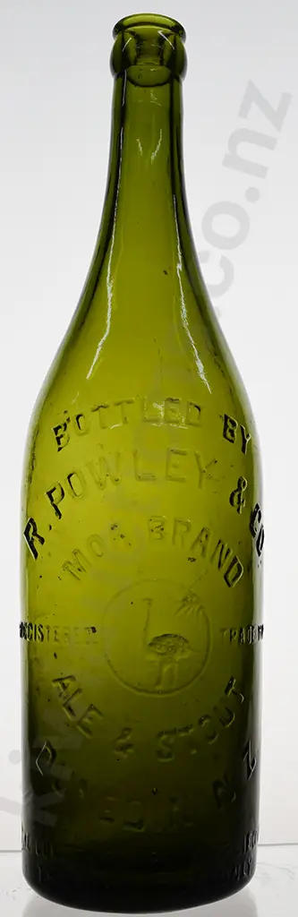 POWLEY & CO DUNEDIN CROWN TOP BEER Image 1++