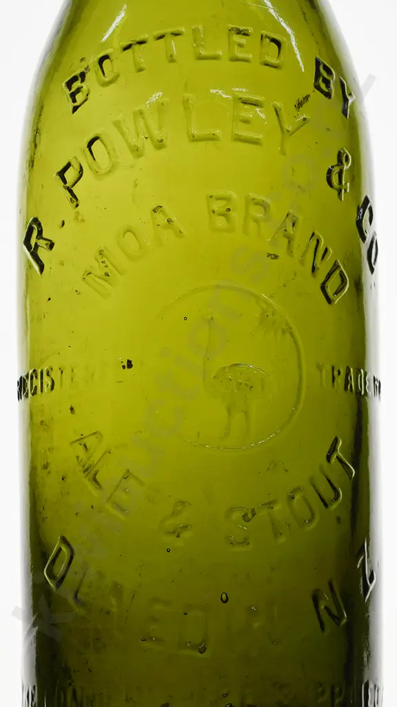 POWLEY & CO DUNEDIN CROWN TOP BEER Image 1++