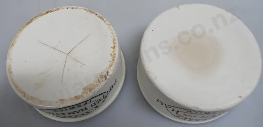 ROBERT SEAGER BOXED POTTED MEAT POTS Image 1++