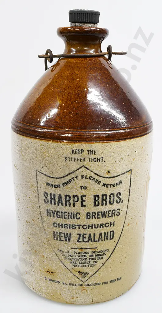 SHARPE BROS CHRISTCHURCH STONE JAR Image 1++
