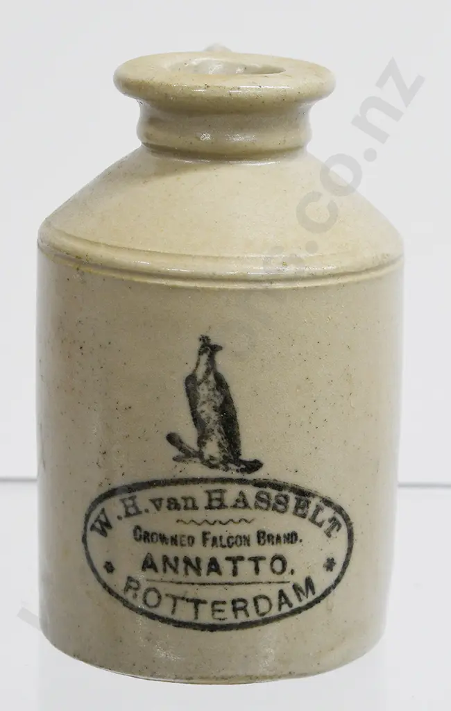VAN HASSELT ROTTERDAM STONEWARE JAR Image 1++