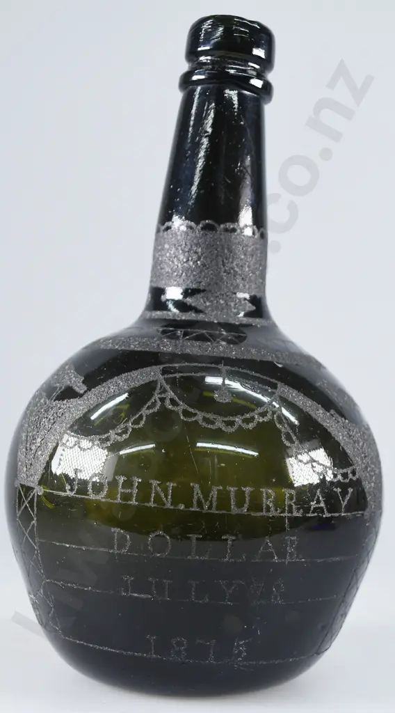 JOHN MURRAY 1875 ETCHED WINE Image 1++