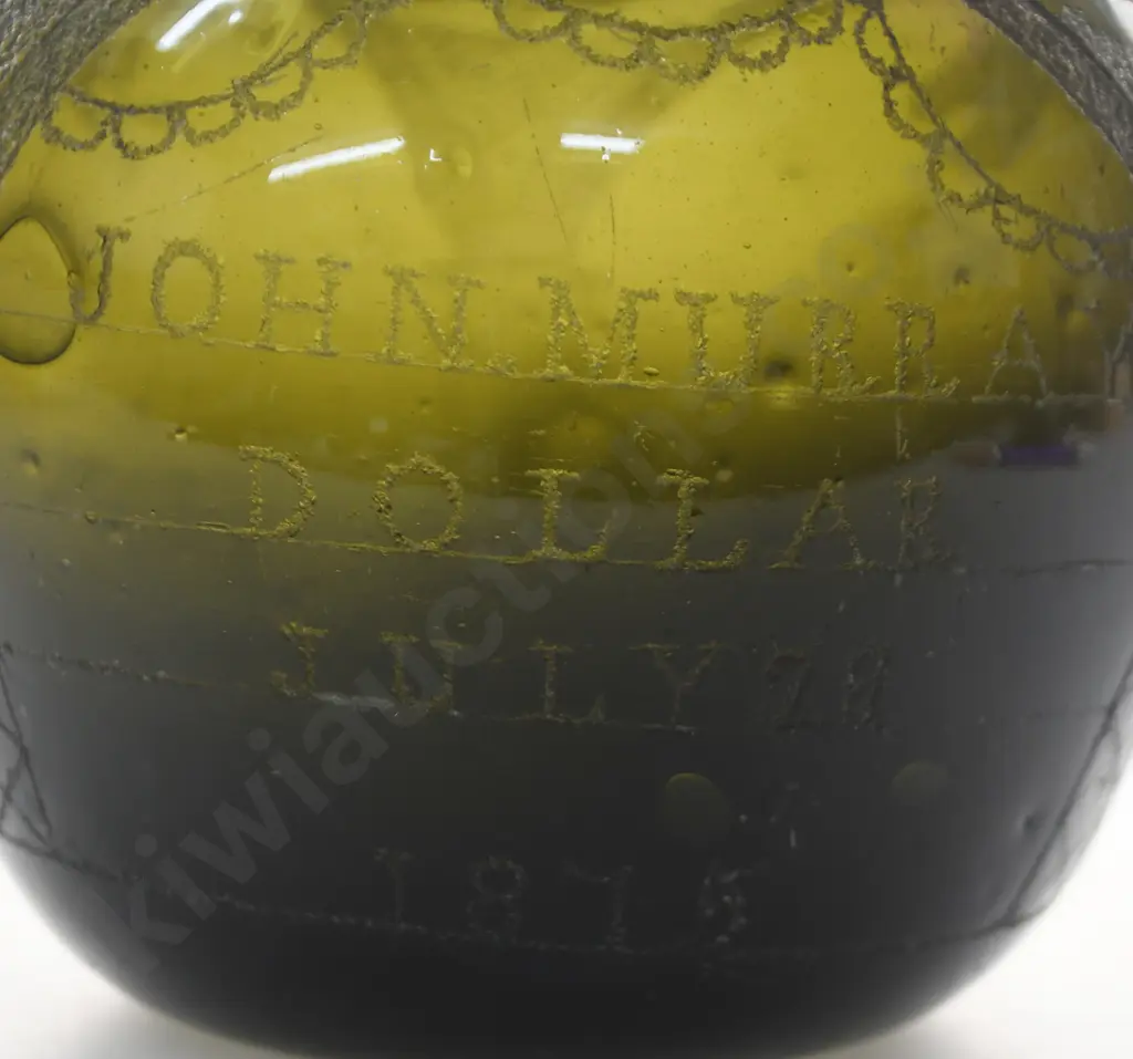 JOHN MURRAY 1875 ETCHED WINE Image 1++
