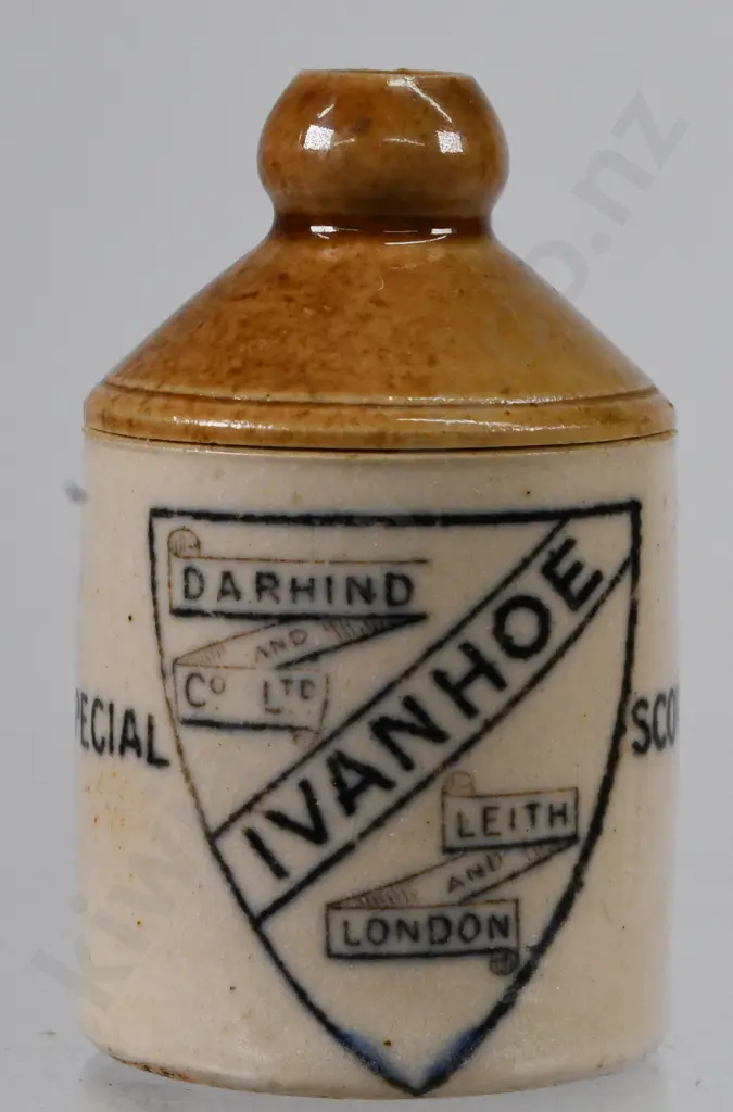 IVANHOE MINIATURE STONEWARE JAR Image 1++