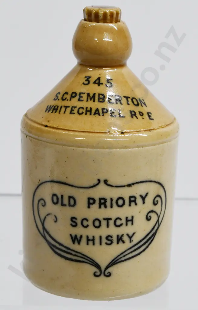 PEMBERTON WHITECHAPEL MINIATURE STONEWARE JAR Image 1++
