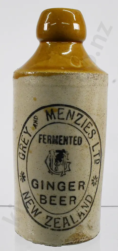 GREY AND MENZIES GINGER BEER NEW ZEALAND Image 1++
