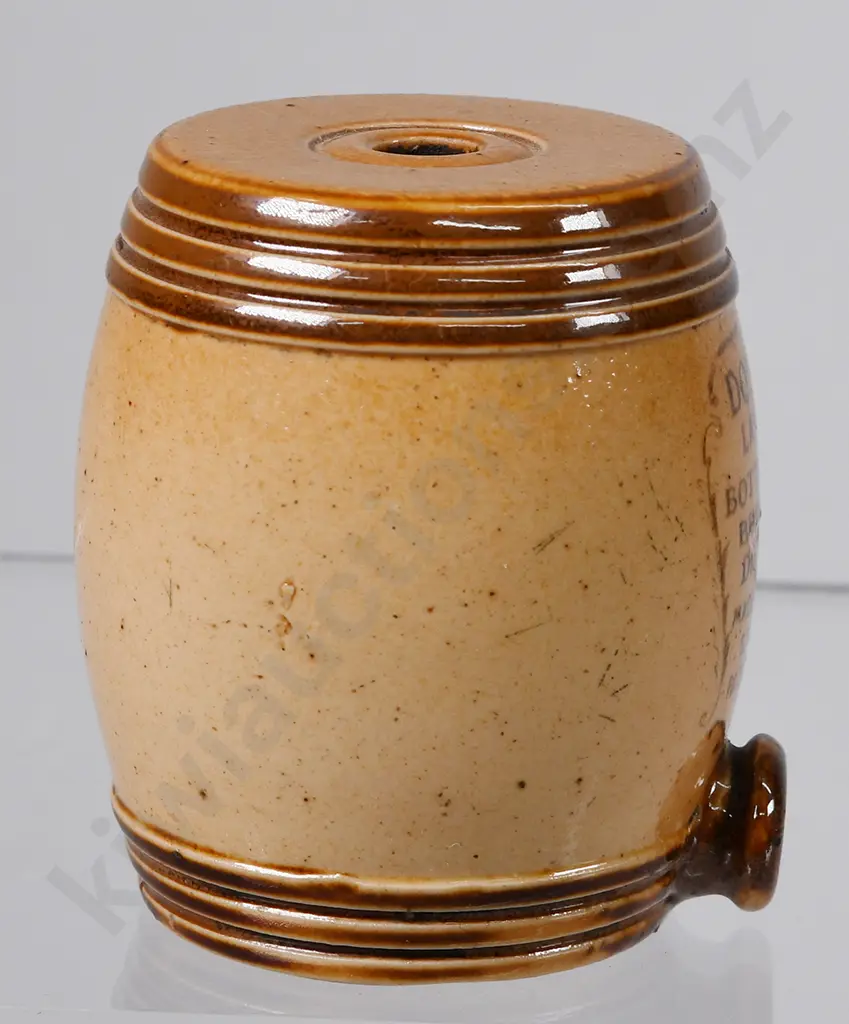 DOULTON LAMBETH SAMPLE STONEWARE BARREL Image 1++