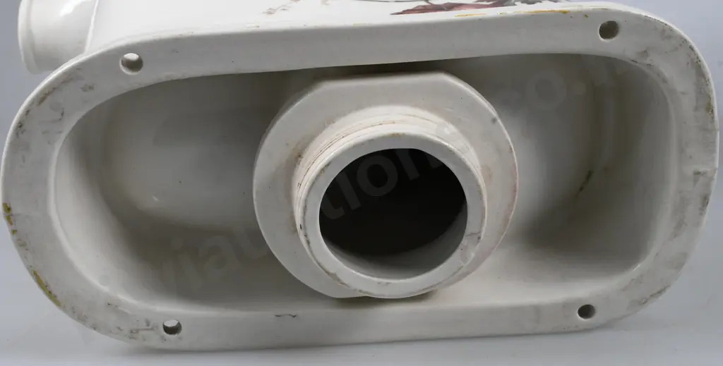 SAMPLE PURITAS FLORAL TOILET BOWL ON STAND Image 1++