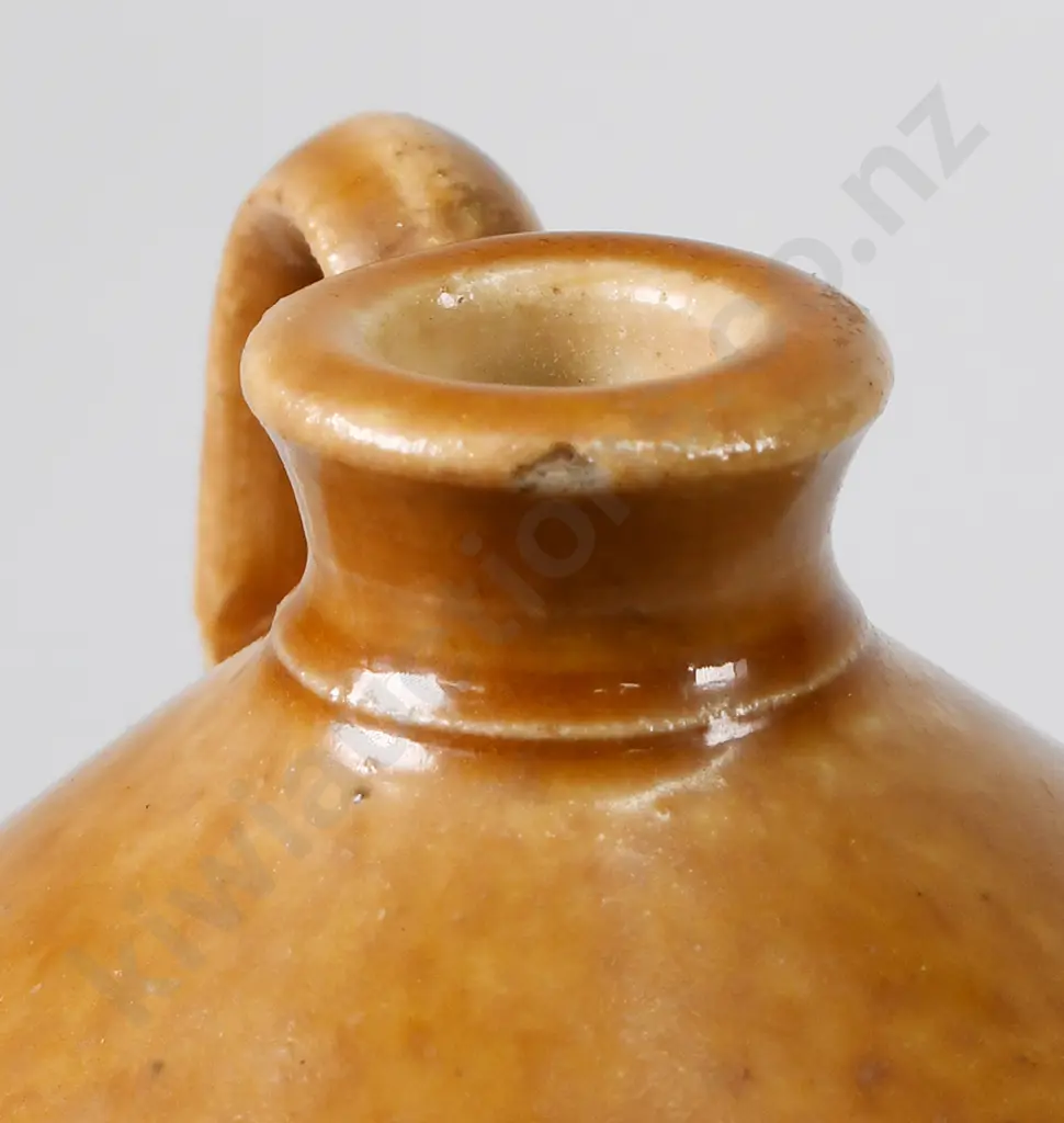 McKENNA J J & S WHISKY BELFAST MINIATURE STONEWARE JAR Image 1++