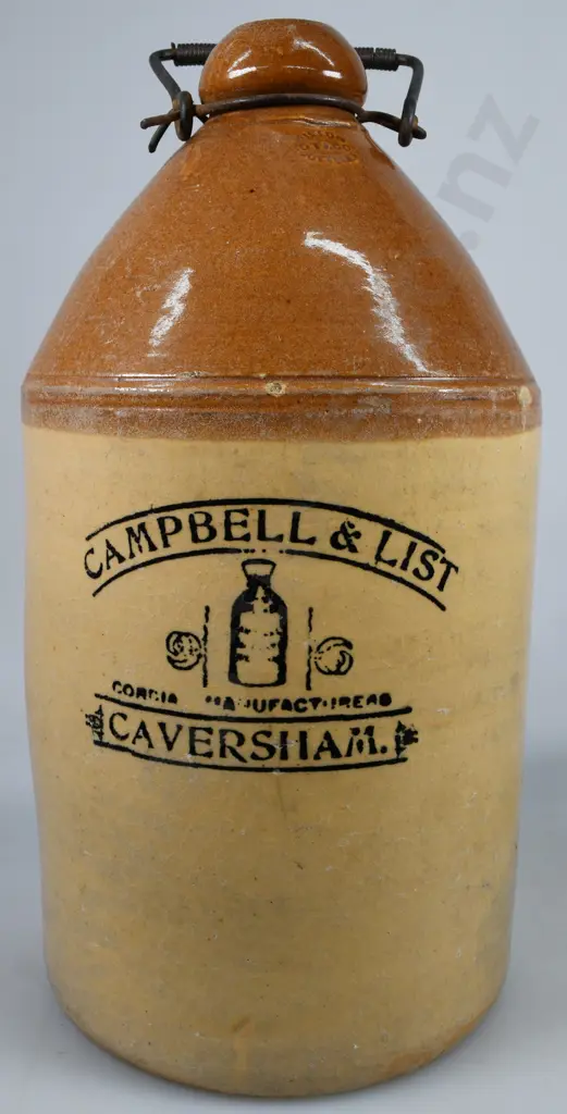 CAMPBELL & LIST CAVERSHAM MILTON POTTERY STONE JAR Image 1++