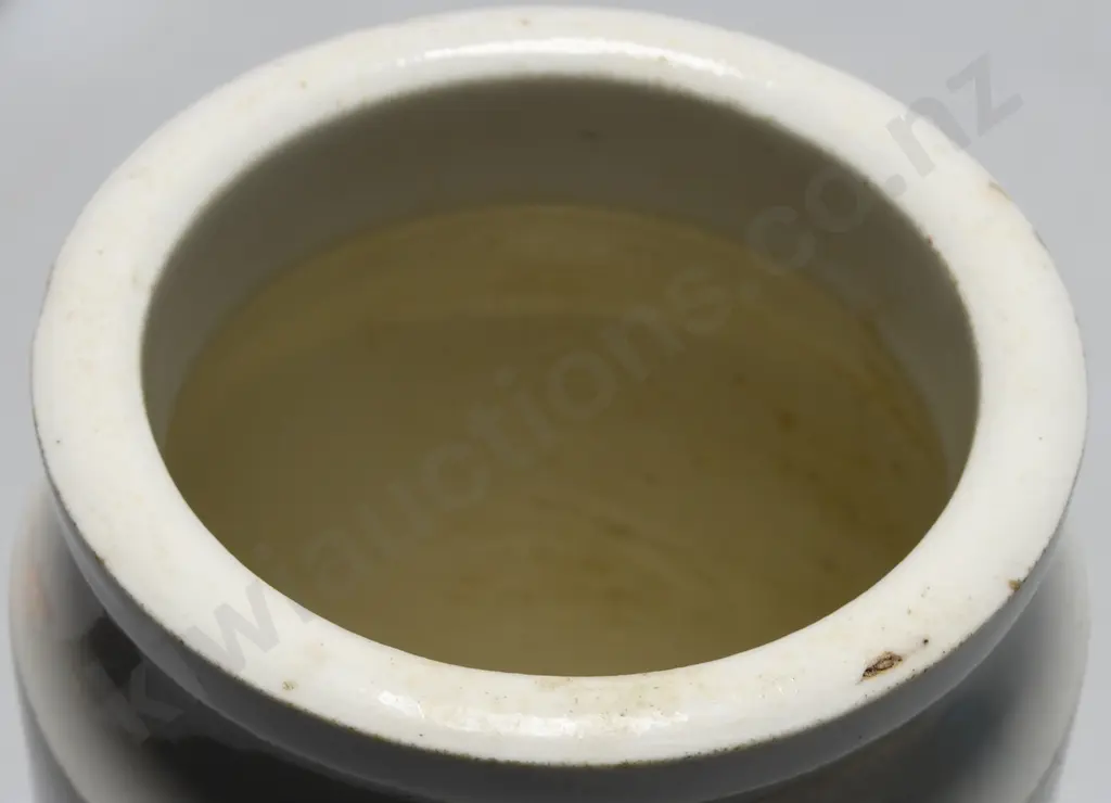 FURNESS FRUIT PRESERVER AUCKLAND STONEWARE POT Image 1++