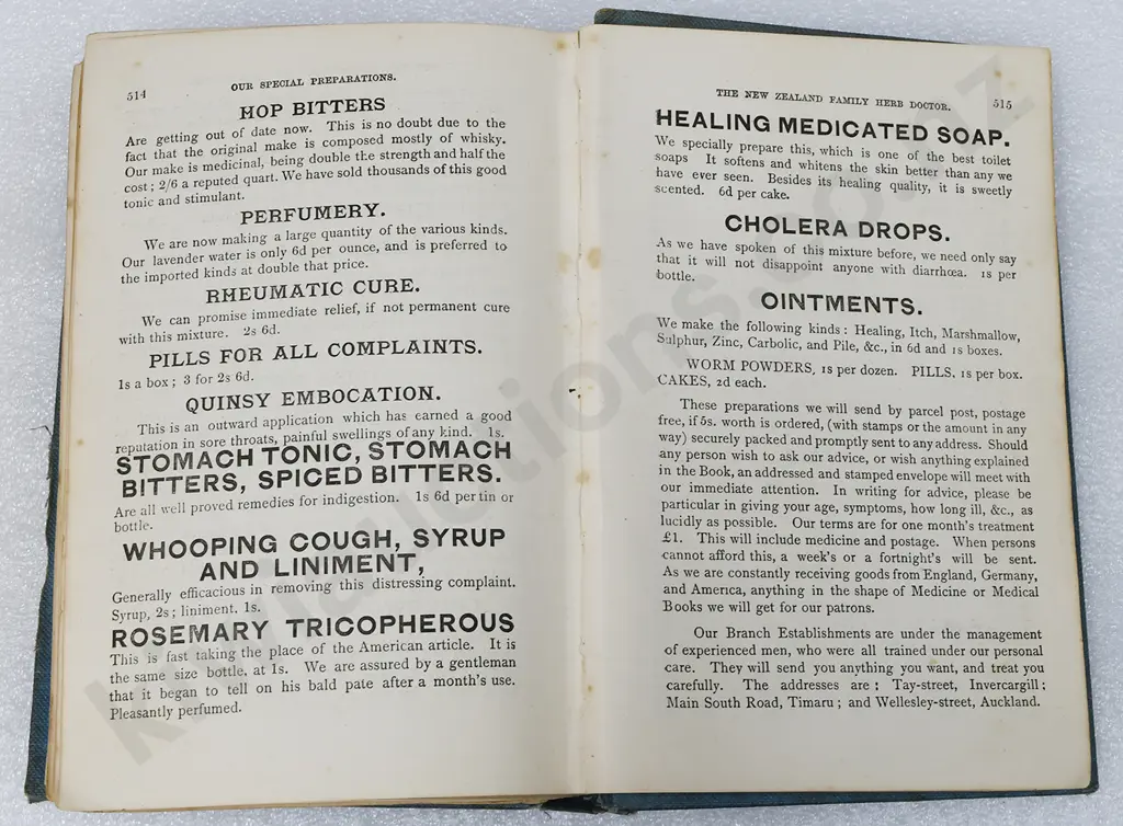 NEILS BOTANIC DISPENSARIES FAMILY HERB DOCTOR BOOK Image 1++