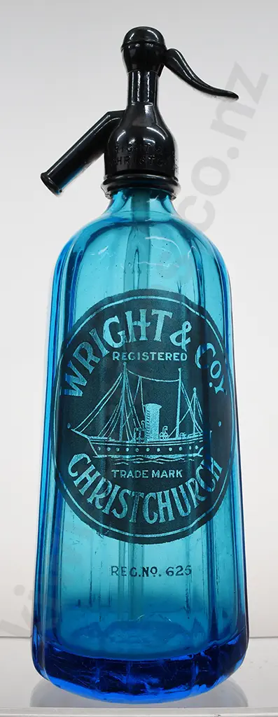 WRIGHT CHRISTCHURCH BLUE SYPHON Image 1++