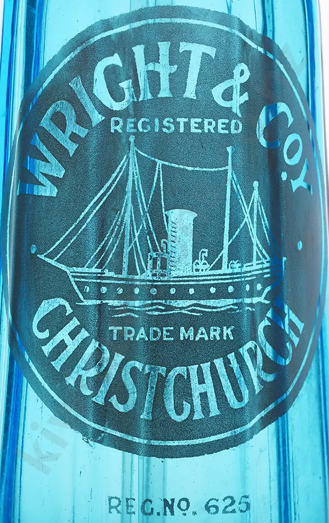WRIGHT CHRISTCHURCH BLUE SYPHON Image 1++