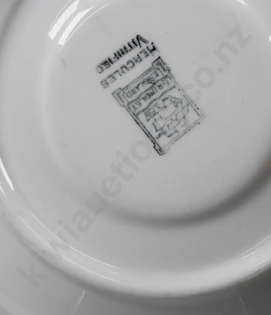 NZ RAILWAY REFRESHMENT ROOMS PATEA NUMBER 14 CUP & SAUCER Image 1++