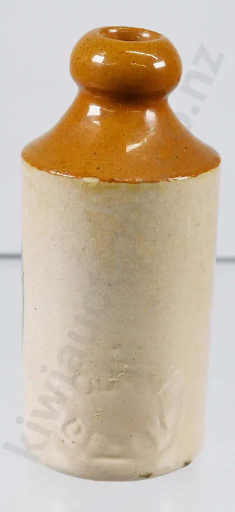 BOURNE & SON, DENBY POTTERY, NEAR DERBY MINIATURE GINGER BEER Image 1++