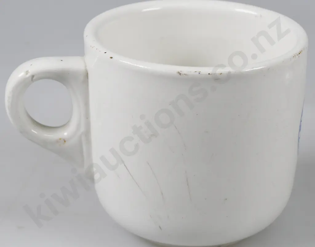 NZ RAILWAY REFRESHMENT ROOMS HELENSVILLE NUMBER 17 CUP & SAUCER Image 1++