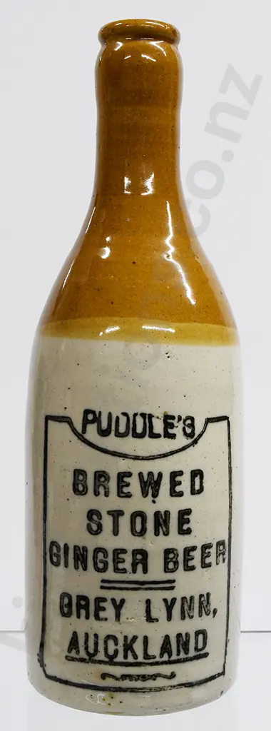 PUDDLE'S GREY LYNN AUCKLAND GINGER BEER Image 1++
