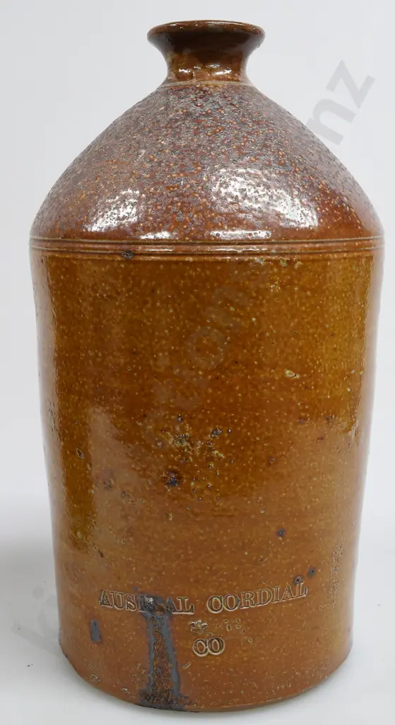 AUSTRAL CORDIAL CO STONE JAR Image 1++