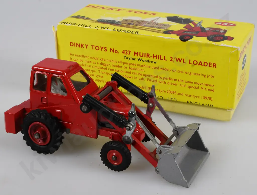 DINKY TOY MODEL 437 MUIR-HILL 2/WL LOADER Image 1++