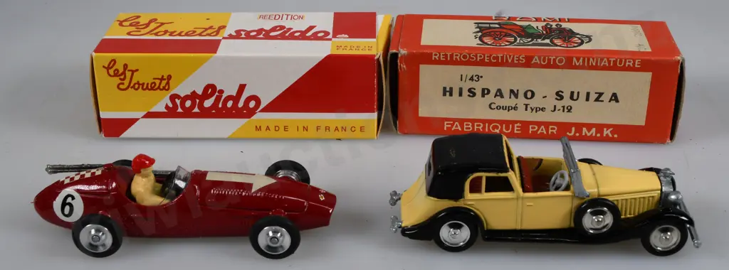 DIECAST MODEL MASERATI, HISPANO- SUZA Image 1++